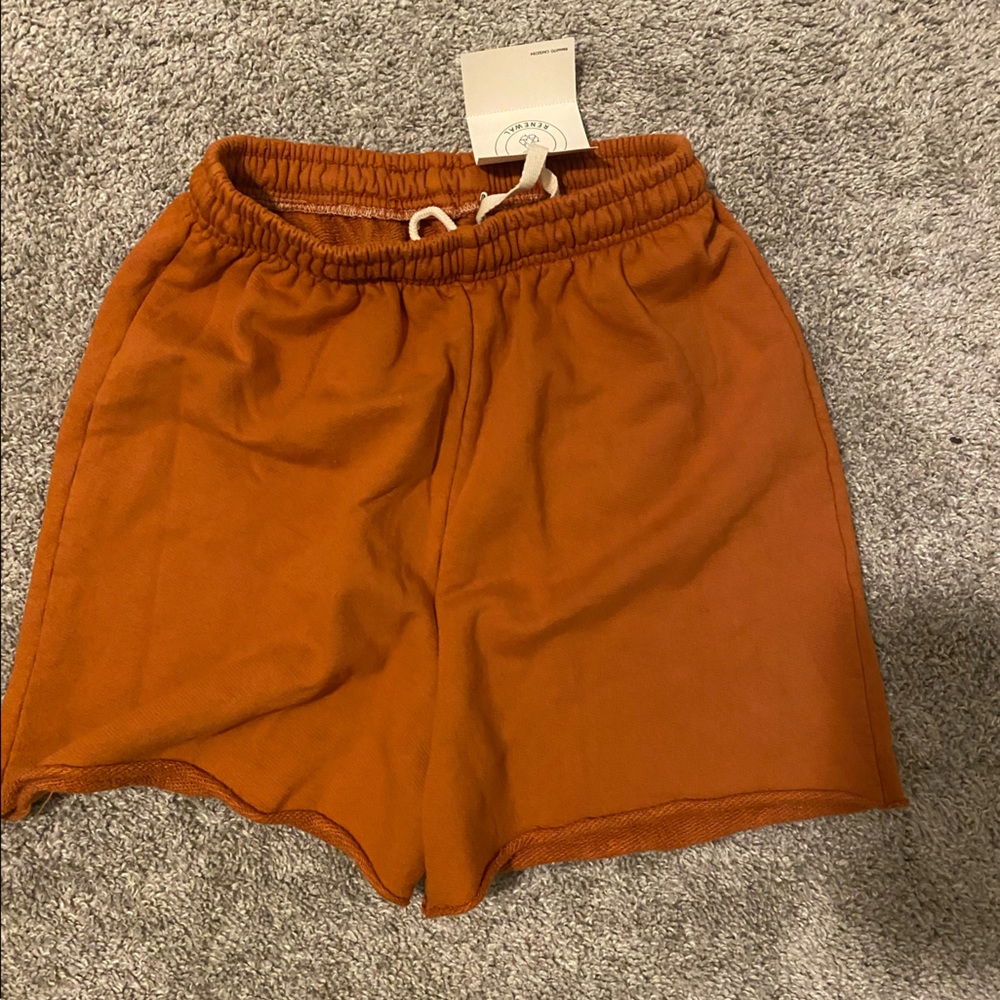 Urban Outfitters orange shorts